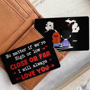 Personalized Gifts For Couple Wallet Card 03KADT281224HG - Wallet Card - GoDuckee