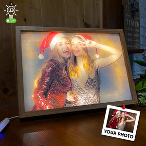 Gift For Sisters, Personalized Light Picture Frame - Poster & Canvas - GoDuckee