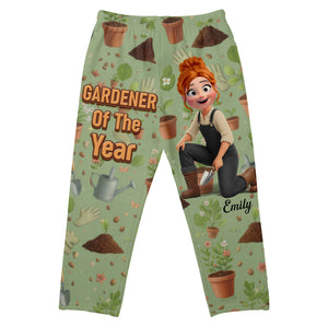 Garden Girl Pajama Pants - Personalized Gifts For Gardeners 05naqn130126 - Pajama Pant - GoDuckee