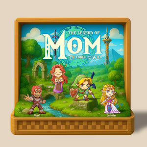 Personalized Gifts For Mom Acrylic Plaque - The Legend Of Mom 021NAQN160425 - Shaped Plaques - GoDuckee
