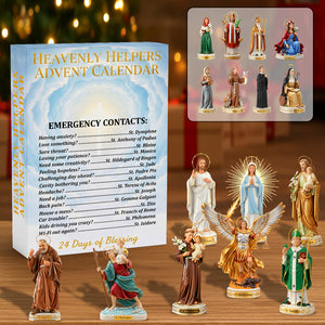 Catholic Saints Advent Calendar Custom Acrylic Blind Box, Christmas Gifts For Christians 01qhtn221025 - Advent Calendar - GoDuckee
