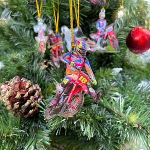 Custom Photo Gifts for Motocross Lovers Ornament 57acvp140924 Motocross Gifts - Ornament - GoDuckee