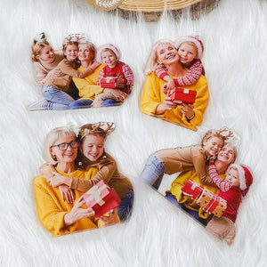 Custom Photo Gifts for Grandma Ornament 63acvp140924 - Ornament - GoDuckee