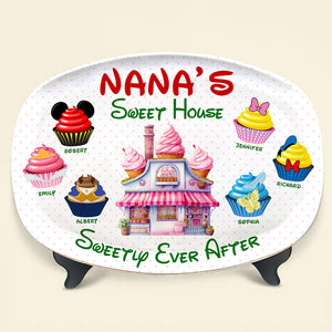 Grandma's Sweet House 04htqn281023 Personalized Resin Plate - Resin Plate - GoDuckee