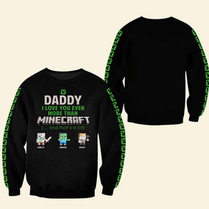 Personalized Gifts For Dad 3D Shirt Daddy I Love You 03ohqn180124 - 3D Shirts - GoDuckee