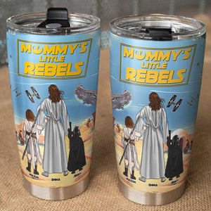 Personalized Gifts For Mom Tumbler Mommy's Little Rebels 02QHMH080324DAHHHG - Tumbler Cups - GoDuckee