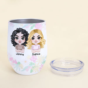 You're Better At Being A Mum Than Using Technology Personalized Wine Tumbler Gift For Mom - Wine Tumbler - GoDuckee