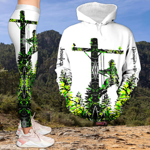 Personalized Gifts For Lineman's Wife Set Hoodie & Leggings 04acdt071124 - AOP Products - GoDuckee