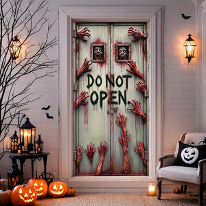 Halloween Gifts For Horror Fans Door Cover 145acqn240824 - Door Covers - GoDuckee