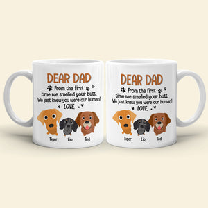 From The First Time I Smelled Your Butt, Personalized Mug, Gift For Dog Lovers - Coffee Mug - GoDuckee