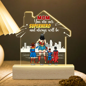 We Love You Mom Personalized Mom LED Light 03NAPU090124TM - Led Night Light - GoDuckee