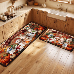 Lovely Boo Family Bonfire Runner Rug - Personalized Gift For Family 03tota290826