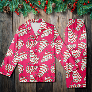 Gifts For Christmas Button Up Pajama Set 203acxx260824 - Pajama Set - GoDuckee