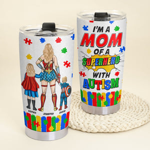 Personalized Gifts For Mom Tumbler 03kaqn240225pa Autism Awareness - Tumbler Cup - GoDuckee