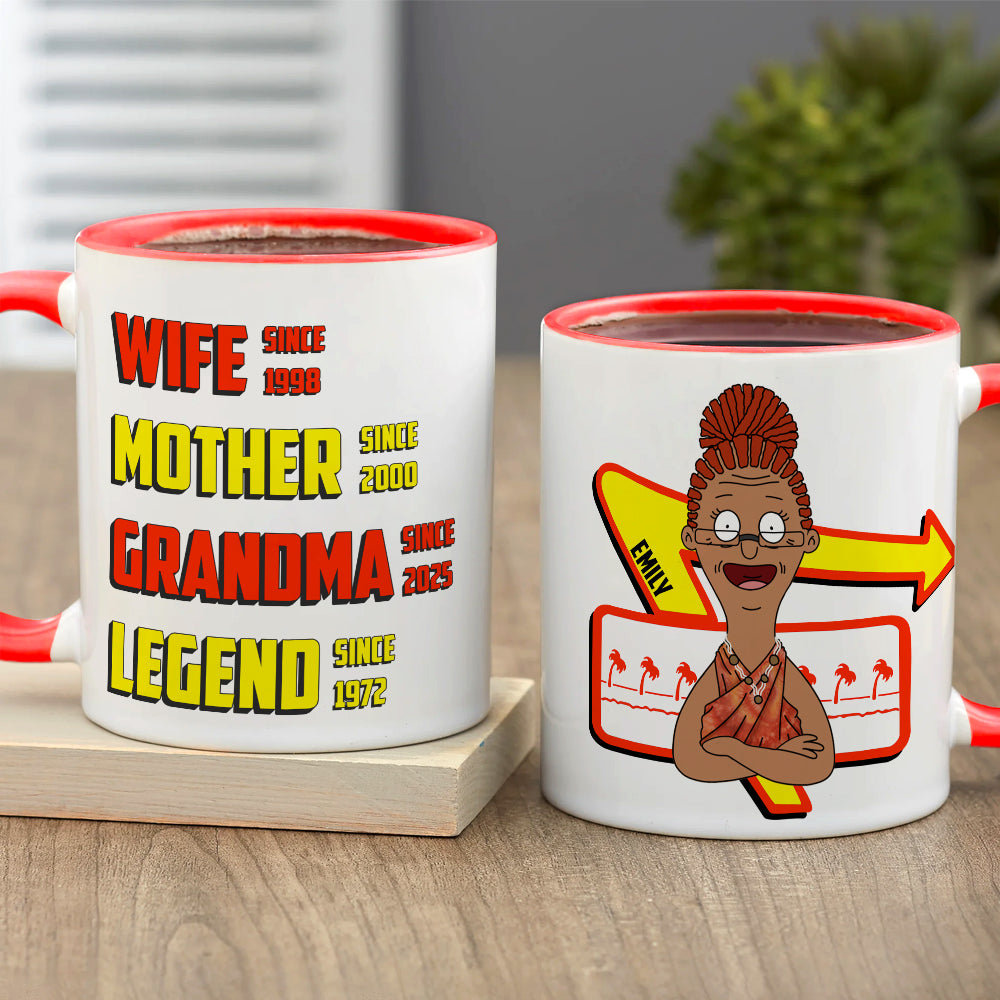 Personalized Gifts For Grandma Coffee Mug - Wife Mother Legend 01TGLU050325HG - Coffee Mug - GoDuckee