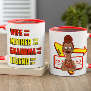 Personalized Gifts For Grandma Coffee Mug - Wife Mother Legend 01TGLU050325HG - Coffee Mug - GoDuckee