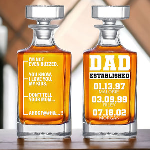 Funny Whiskey Bottle Personalized Gift For Dad 03totn020525 - Whiskey Bottle - GoDuckee