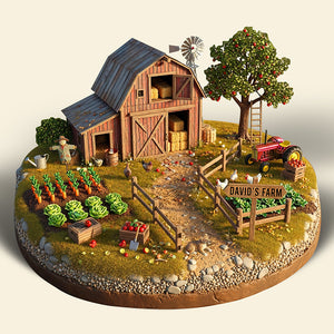 Farmhouse Acrylic Plaque - Personalized Gifts For Farmers 04TOQN240625 - Shaped Plaques - GoDuckee