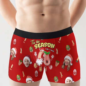 Custom Photo Gifts For Christmas Women's Briefs 042xqpu240924 - Boxer Briefs - GoDuckee