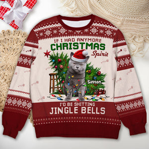 Custom Photo Gifts For Pet Lovers Christmas Ugly Sweater 04HULU011124 - Ugly Christmas Sweater - GoDuckee