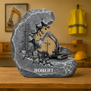 Excavator Operator Acrylic Plaque - Personalized Gifts For Construction Worker 03qhpu110625 - Shaped Plaques - GoDuckee