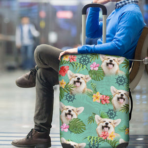 Custom Photo Gifts For Dog Lovers Luggage Cover 01ACDT040724 - Luggage Covers - GoDuckee