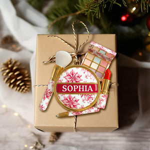 Makeup Kit Christmas Ornament - Personalized Gifts For Makeup Lovers 05PGLU131025 - Ornament - GoDuckee