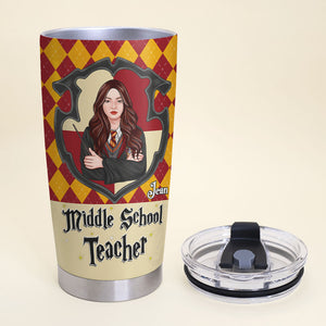 Motivated Teacher, We Have The Power Of Teachers, Personalized Tumbler, Back To School, Gifts For Teacher, 02htpo180723tm - Tumbler Cup - GoDuckee