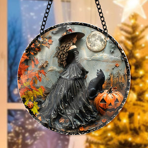 Personalized Gifts For Witch Lovers Suncatcher Ornament 32acqn240824 - Ornament - GoDuckee