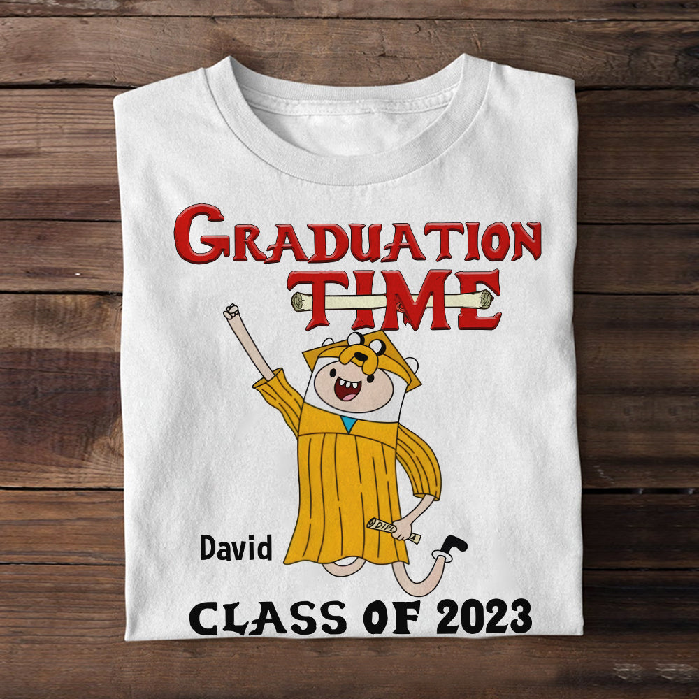 Graduation Time Personalized Shirt 01QHTN030723 - Shirts - GoDuckee