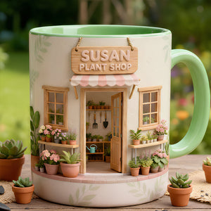 Garden Shop Accent Mug - Personalized Gifts For Garden Lovers 04kidt230126 - Coffee Mug - GoDuckee