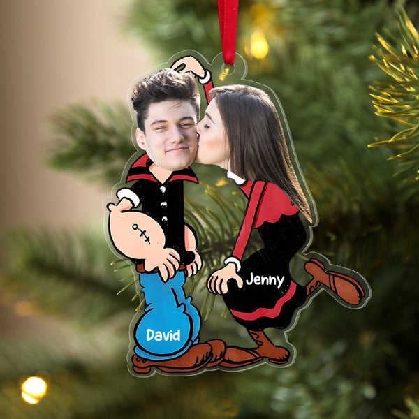 S OR2665-5 - Family Of 5 Movie Night - PolarX Ornaments Christmas Ornament