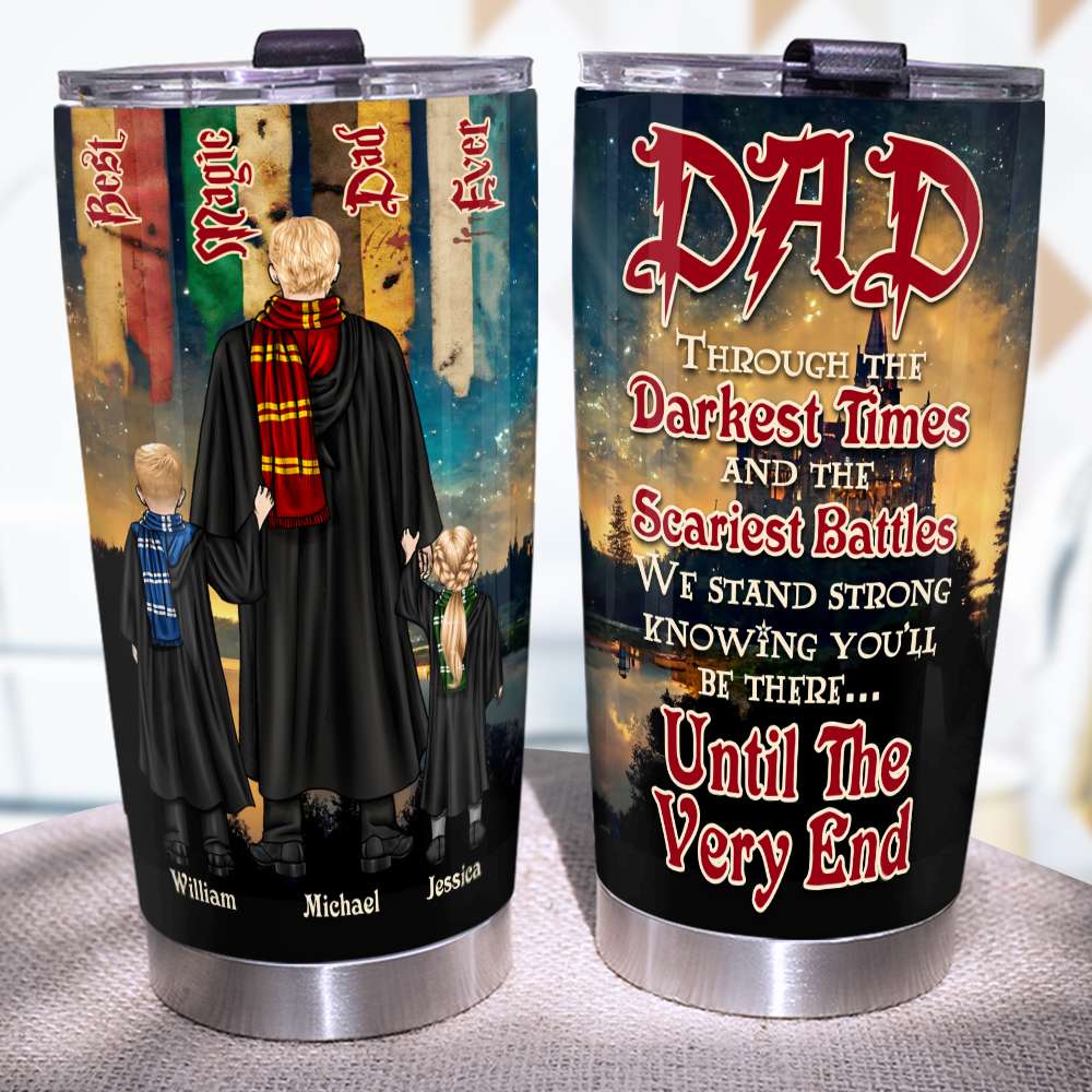 Personalized Gifts For Dad Tumbler 012HUDT040424TM Father's Day - Tumbler Cups - GoDuckee