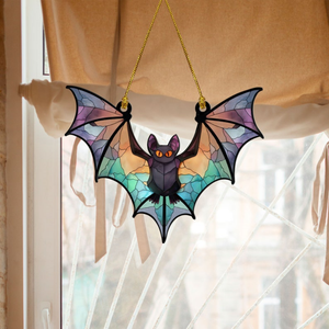 Halloween Bat Suncatcher Ornament 37acxx280824 - Ornament - GoDuckee