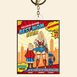 Personalized Gifts For Mom Keychain Motherhood Special Version 01TOQN100325PA - Keychains - GoDuckee