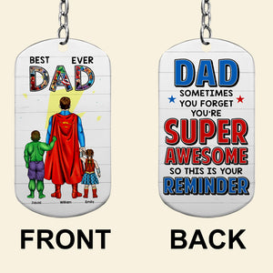 Personalized Gifts For Dad Keychain 04qhqn020524pa Father's Day Gift - Keychains - GoDuckee