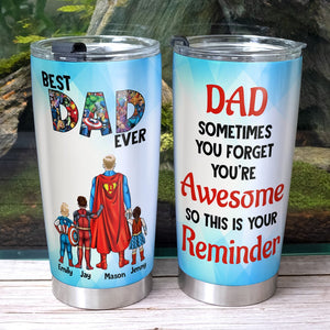 Personalized Gifts For Dad Tumbler 01QHMH110424PA Father's Day Gift - Tumbler Cups - GoDuckee