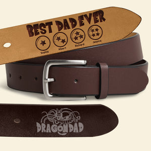 Personalized Gifts For Dad Secret Message Men's Belt 01ohqn200424 - Belts - GoDuckee