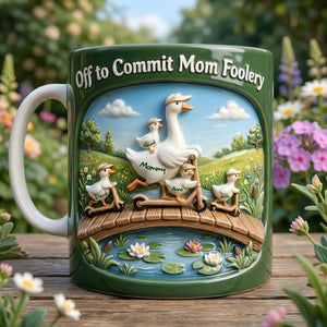 Cool Goose Mom Coffee Mug - Personalized Gifts For Moms 02qhlu040326 - Coffee Mug - GoDuckee