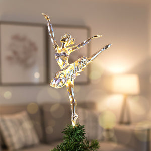 Charming Ballet Tree Topper, Personalized Gifts For Ballerina 04qhmg191125 - Ornament - GoDuckee