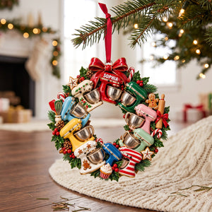 Baking Mixer Circle Train Acrylic Ornament, Personalized Gifts For Baking Lovers 07qhtn300926 - Ornament - GoDuckee