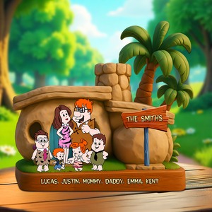 Family Acrylic Plaque - Personalized Gifts For Family 01kapu220425pa - Shaped Plaques - GoDuckee