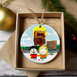 Personalized Gifts For Couple Christmas Ornament 04topu261124hg - Ornament - GoDuckee