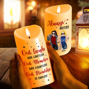 Personalized Gifts For Friends LED Candle, Cool Girl 01TGTN281024PA