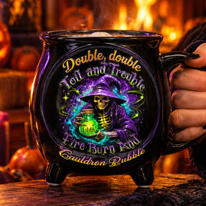 Witchy Spell Cauldron Mug, Personalized Gifts For Witch Lovers 01qhdt200826