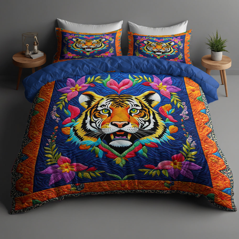Tiger Special Quilt Bed Set 012HUDT170125 - Blanket - GoDuckee