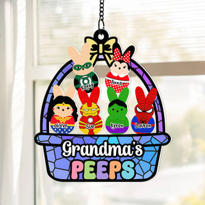 Personalized Gifts For Grandma Suncatcher Ornament Easter Day 02NADT080225 - Ornament - GoDuckee