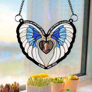 Custom Photo Gifts For Family Suncatcher Window Hanging Ornament 03OHMH200624 - Ornament - GoDuckee