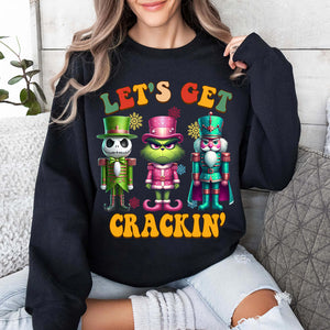 Gifts For Christmas Sweatshirt, Let's Get Crackin' 01KADT011124 - Shirts - GoDuckee