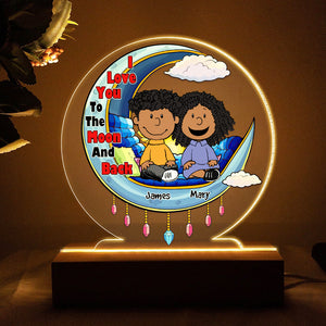 Personalized Gifts For Couple Lover LED Light 03XQDT191224HH - Led Night Light - GoDuckee